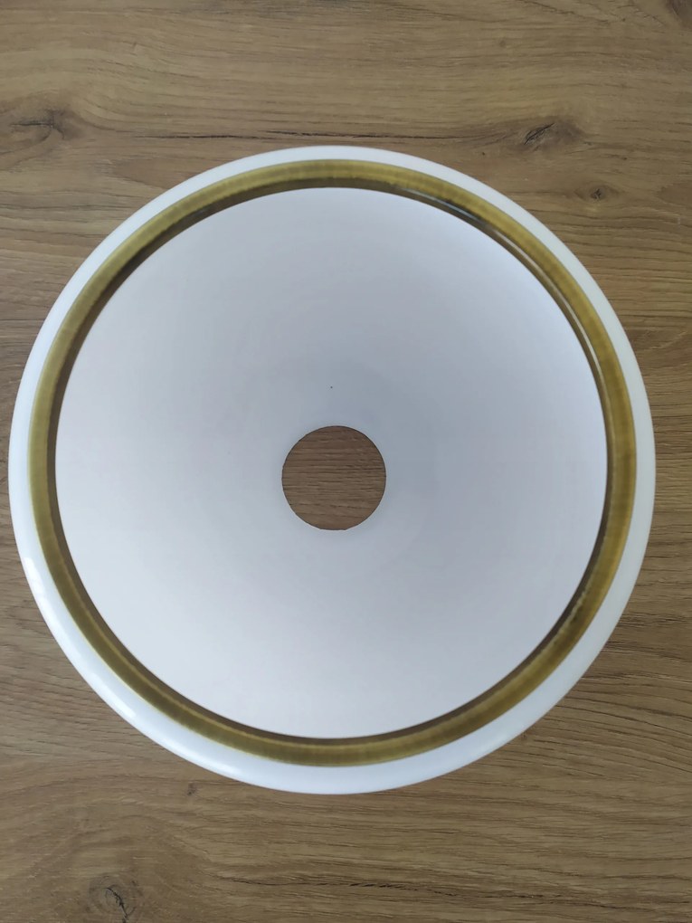 Üveg lámpabúra tejes lámpa csillár fali lámpa E27 stílusos patinás Karios