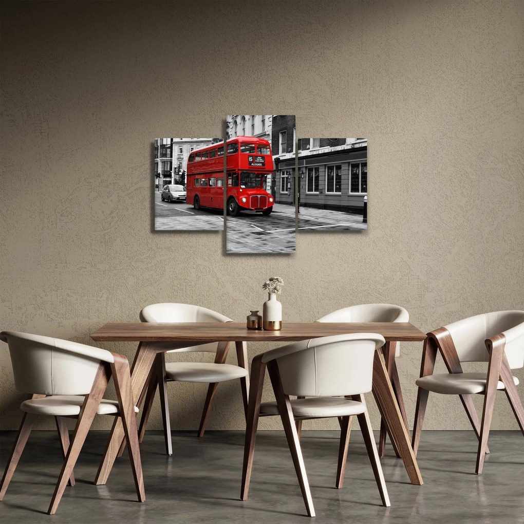 Kép - London busszal (90x60 cm)