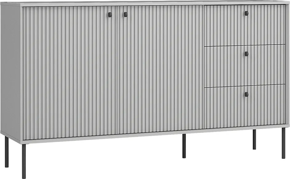 ARIS 2D3S komód, szürke