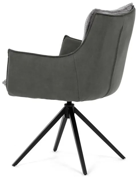 Szürke kordbársony Étkezőszék. DCH-D1345 GREY2