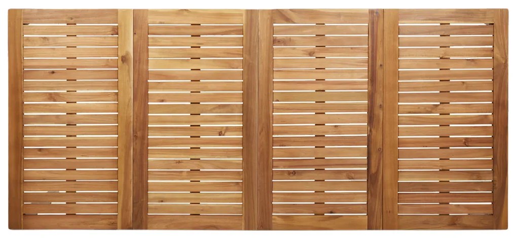 Kertiétkezőkészlet 9 pcs Tömör Teakfa