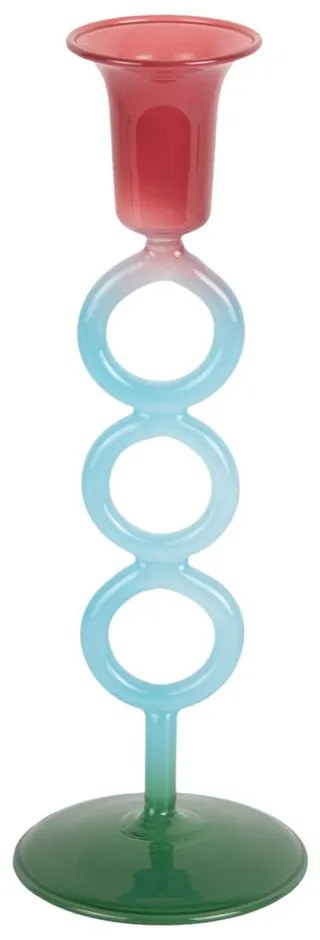 Üveg gyertyatartó Anillo Vivo – PT LIVING