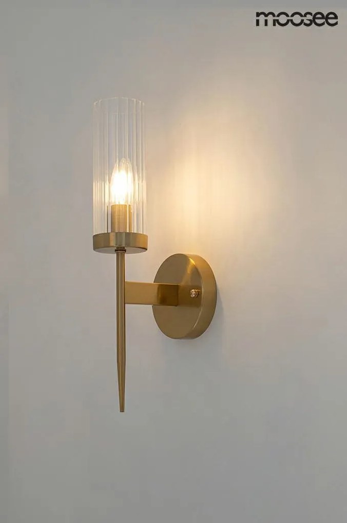 KING HOME MSE010400197 TORCH Kristály Fali Lámpa Arany E14 IP20