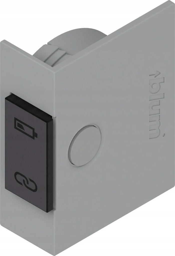 Blum 23P5020 Servo Drive kapcsoló Aventoshoz, világosszürke 20/0-ás csomagban