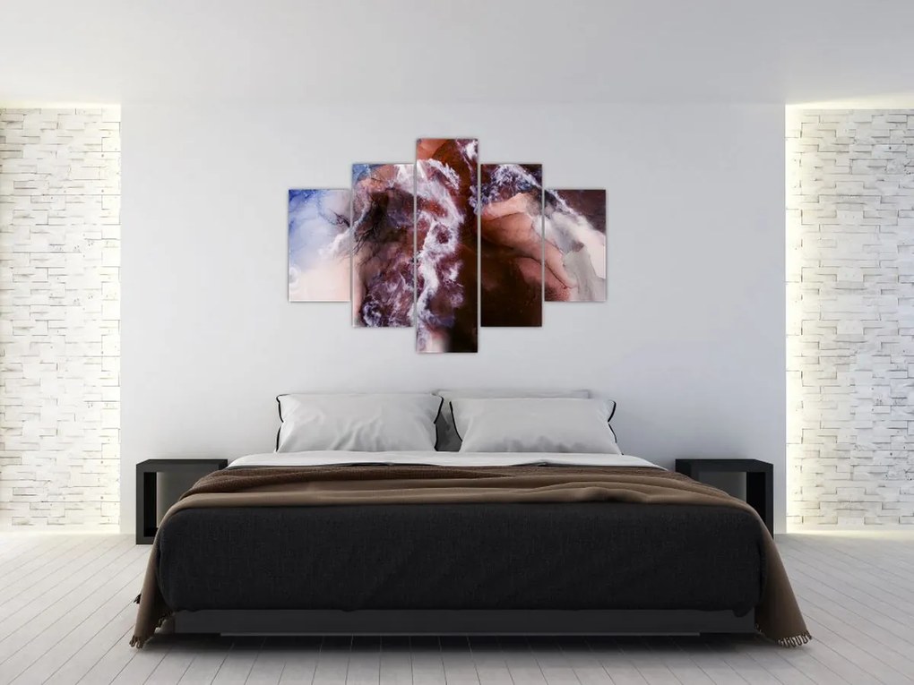 Kép - Lila márvány N⁰3 (150x105 cm)