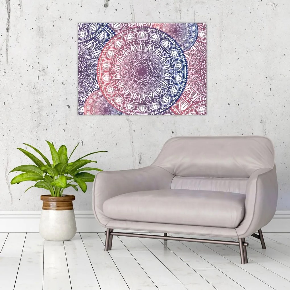 Mandala kép (70x50 cm)