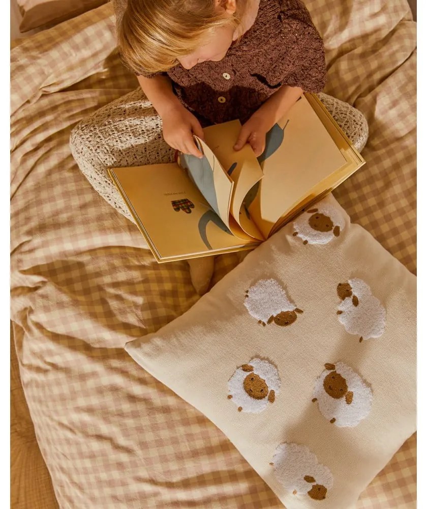 Pamut gyerek párnahuzat 45x45 cm Milu – Kave Home