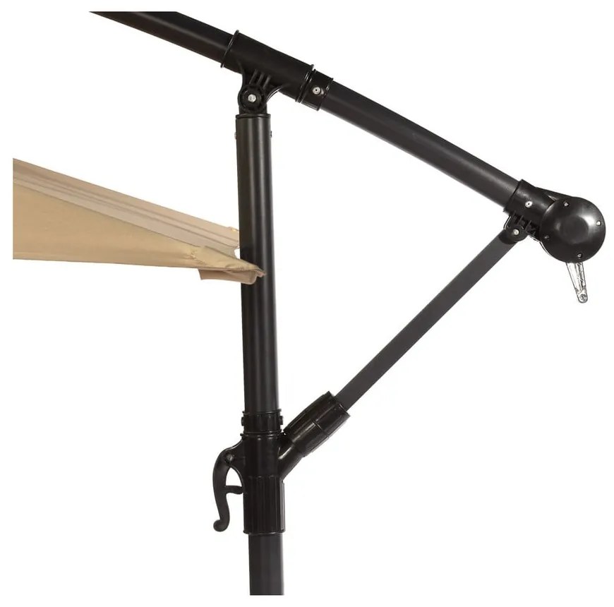 Bézs napernyő ø 300 cm Happy Sun – Bonami Essentials