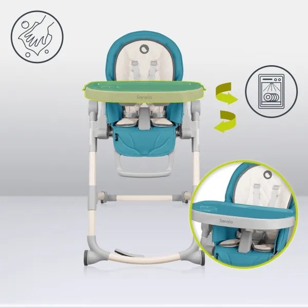Lionelo - Gyermek étkezőszék CORA Ocean