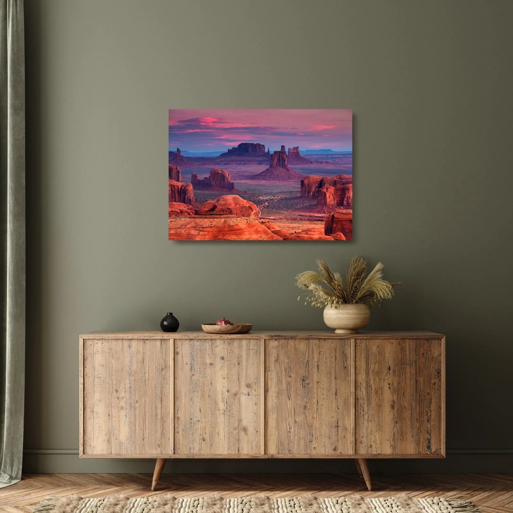 Üveg kép - Hunts Mesa (70x50 cm)