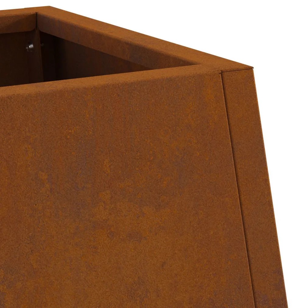 Tűzrakó Barna 50 x 35 x 100 cm időjárásálló acél