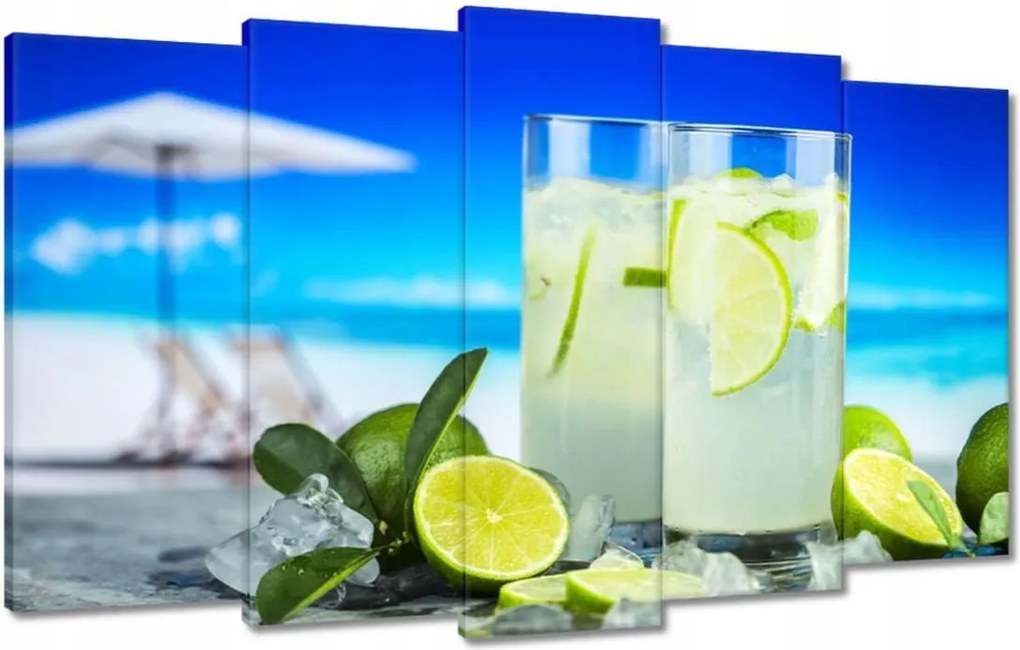 Vászonkép 100x60 Felfrissülés a tengerparton