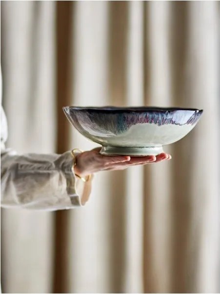 Bézs kerámia tál ø 24 cm Imogen – Bloomingville