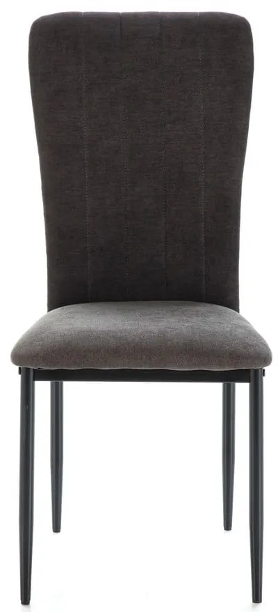 Fekete étkezőszék szett 4 db-os Holly – Marckeric