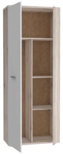 Komód/Cipősszekrény SIMO fehér/taupe
