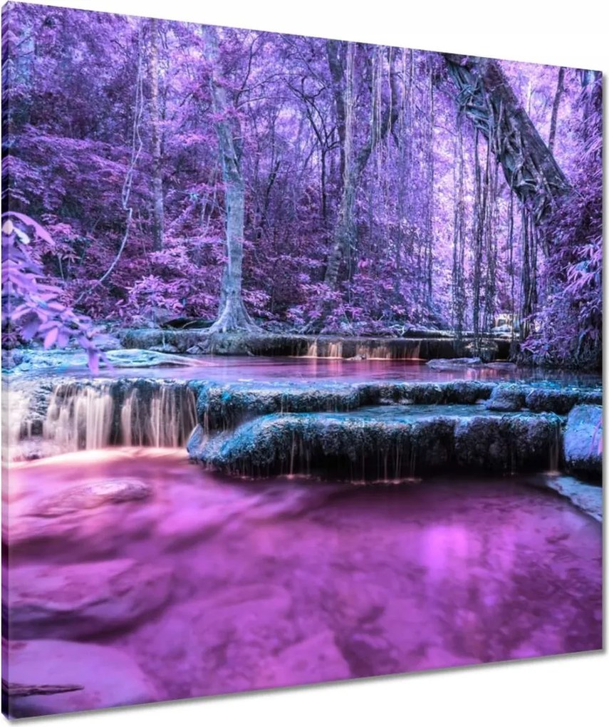 Vászonkép 80x80 Vízesés