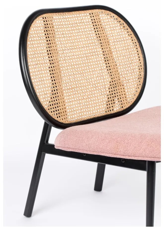 Spike rózsaszín-barna fotel - Zuiver