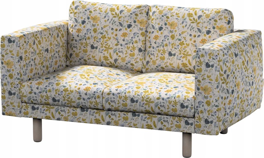 Norsborg 2 személyes kanapé huzat Ikea sárga-kék