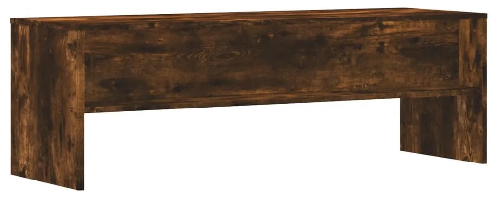 füstös tölgy színű szerelt fa TV-szekrény 120 x 40 x 40 cm
