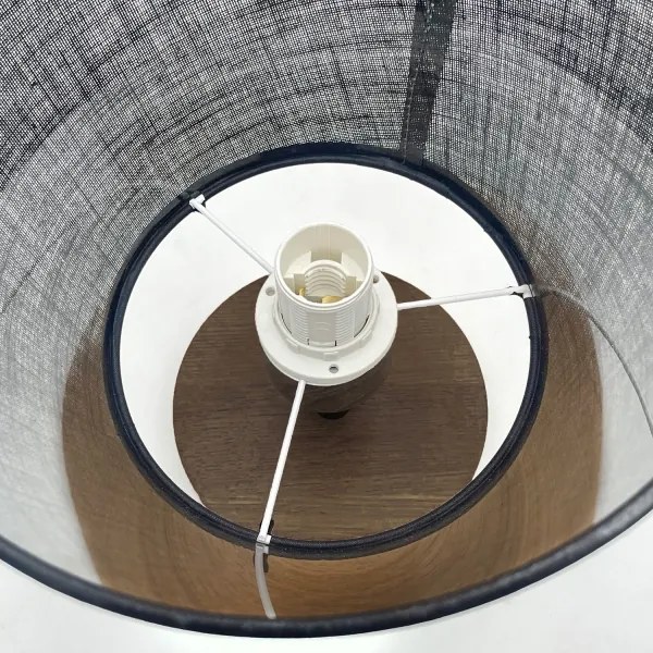 Brilagi - LED mennyezeti lámpa ANTHONY 1xE14/60W/230V dió/fekete