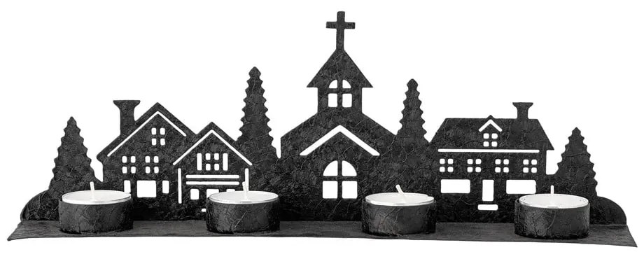 Fém gyertyatartó teamécseshez-adventi Cielo – Bloomingville