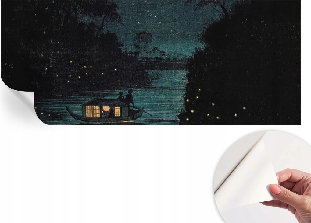 Modern öntapadós fotótapéta falra Esti fények 250x104 cm