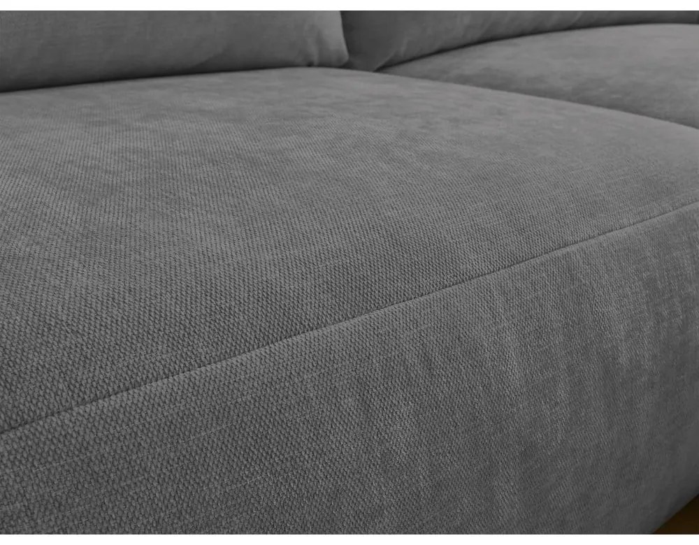 Szürke sarokkanapé Aden – Bobochic Paris