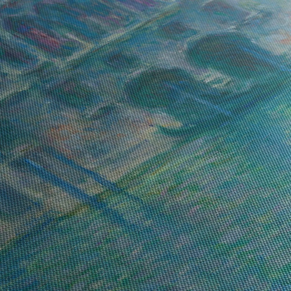 Kép - Claude Monet, Palazzo da Mula, Venice, reprodukciók (órával) (90x30 cm)