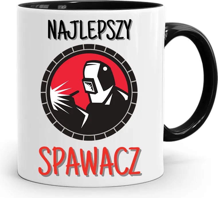 Fekete Bögre Hegesztőnek A Legjobb Hegesztő Nyomtatott Fotóval