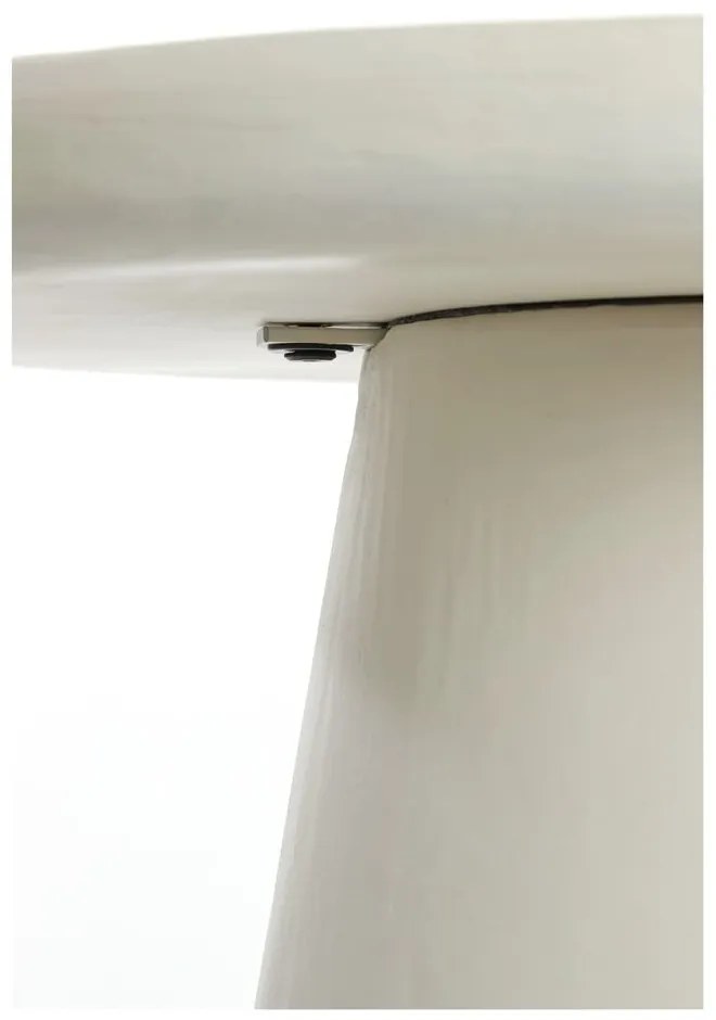 Fehér kerek dohányzóasztal ø 70 cm Kulona – Light &amp; Living