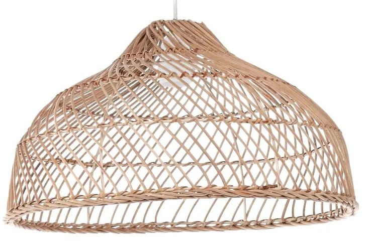 Natúr színű rattan lámpabúra ø 42,5 cm Dyara – Kave Home