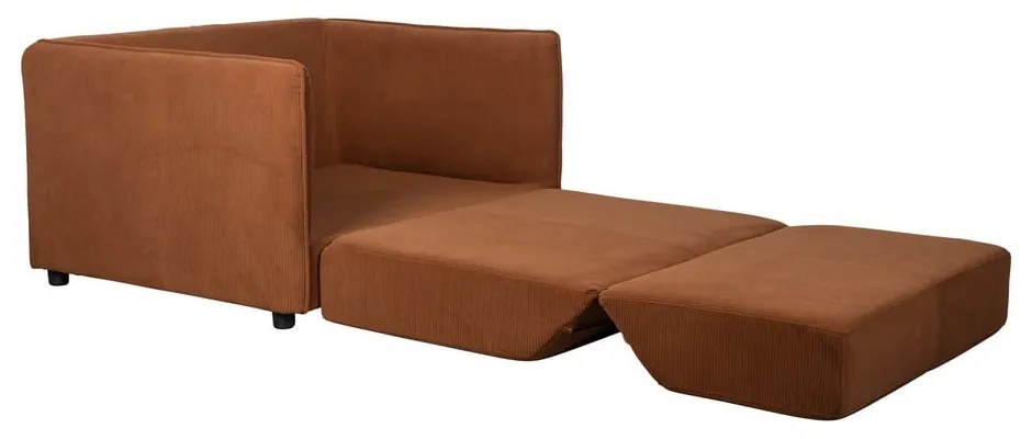 Narancssárgásbarna fotel Jopie – White Label