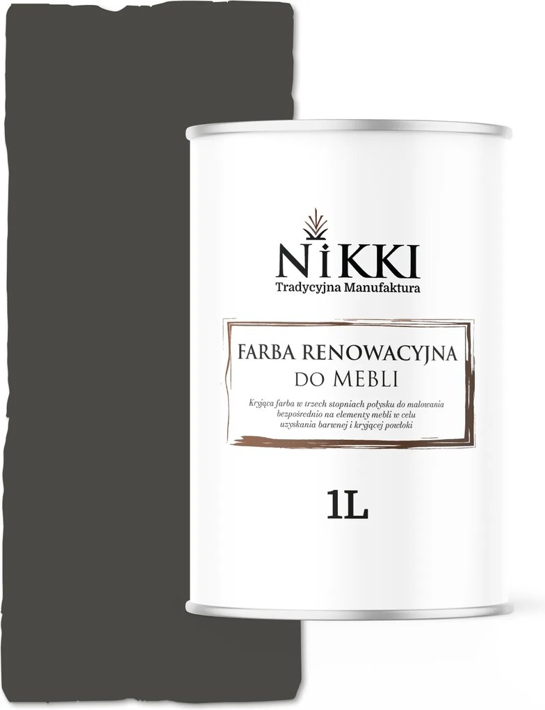 Konyhabútor Festék Szekrény Frontok Szürke Sötét RAL7022 Fényes 1L