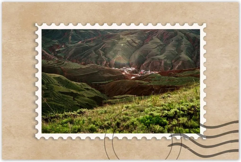 Poszterek 120x80 Hegyi táj Tájkép