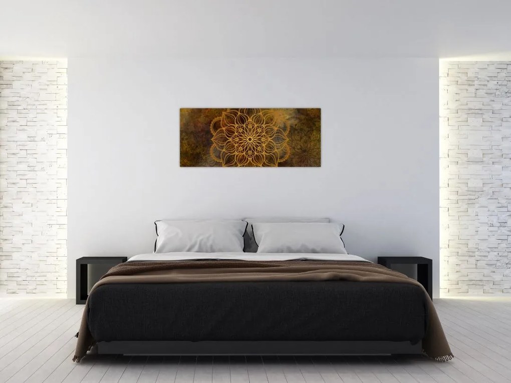 Kép - Az öröm mandala (120x50 cm)