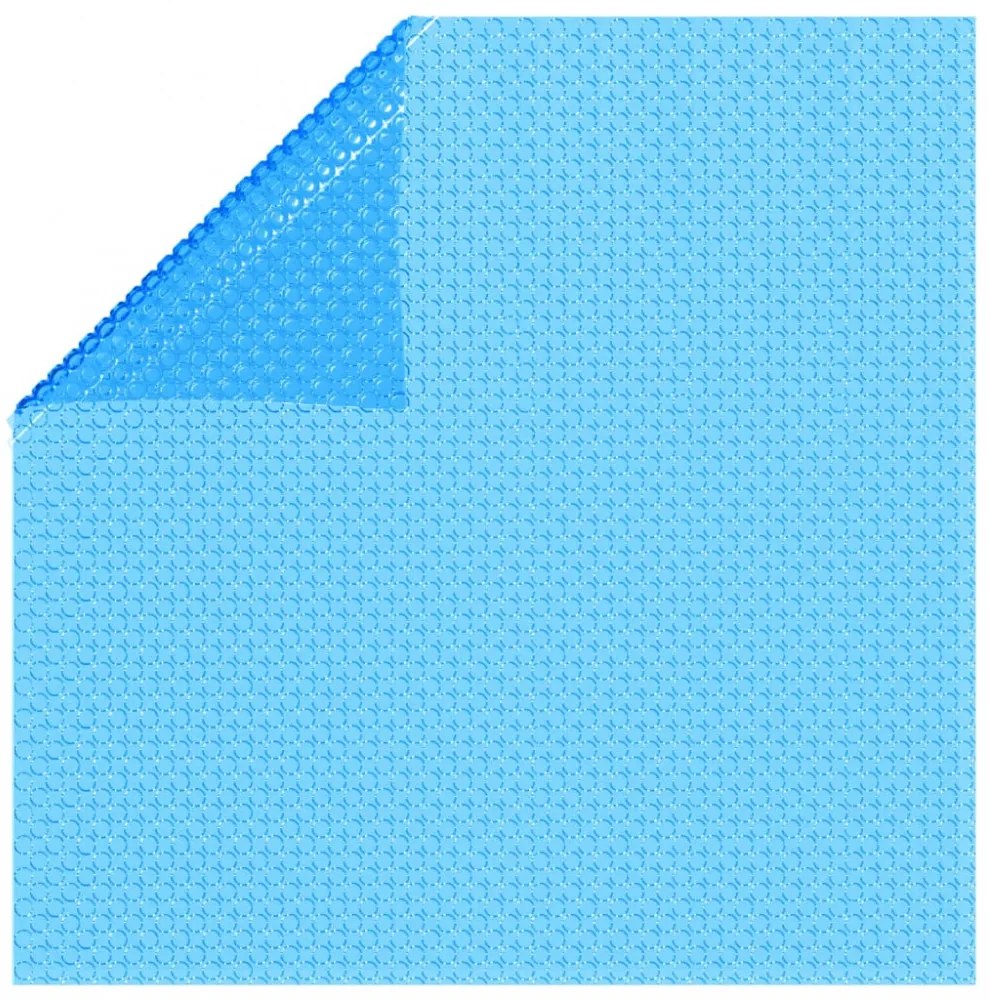 kék polietilén medencetakaró 417 cm