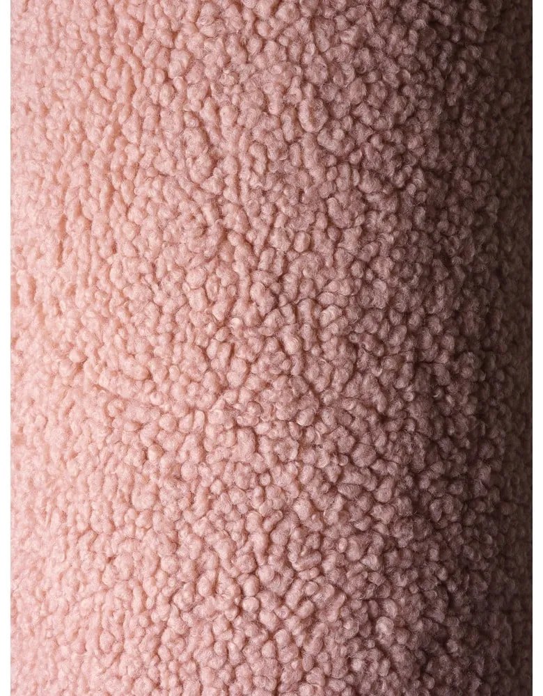 Rózsaszín buklé gyerek babzsákfotel Bear – Wigiwama