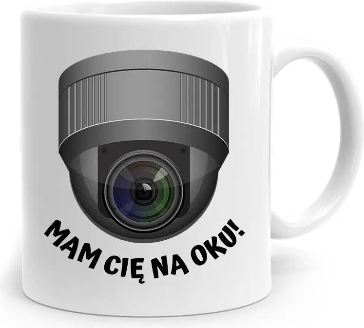 Őrző-védő Bögre Szemmel Tartalak! fényképes nyomattal