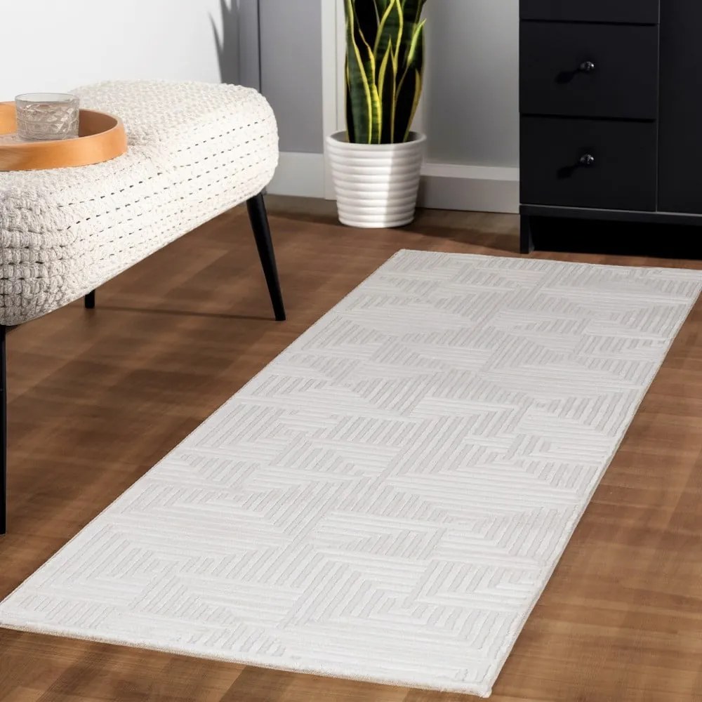 Krémszínű futószőnyeg 80x250 cm Sahara – Ayyildiz Carpets