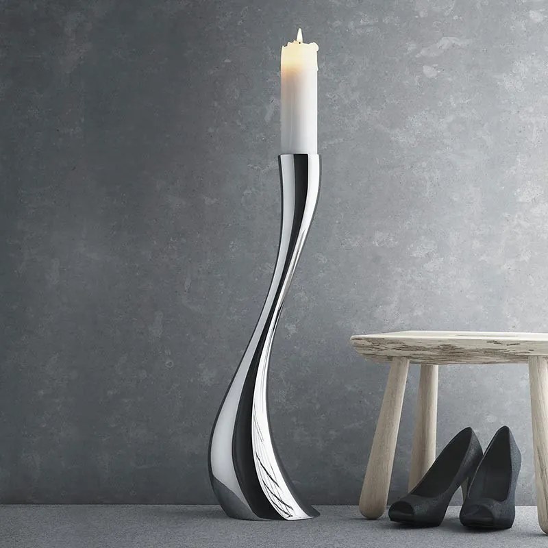 Padló gyertyatartó Cobra, 60 cm - Georg Jensen