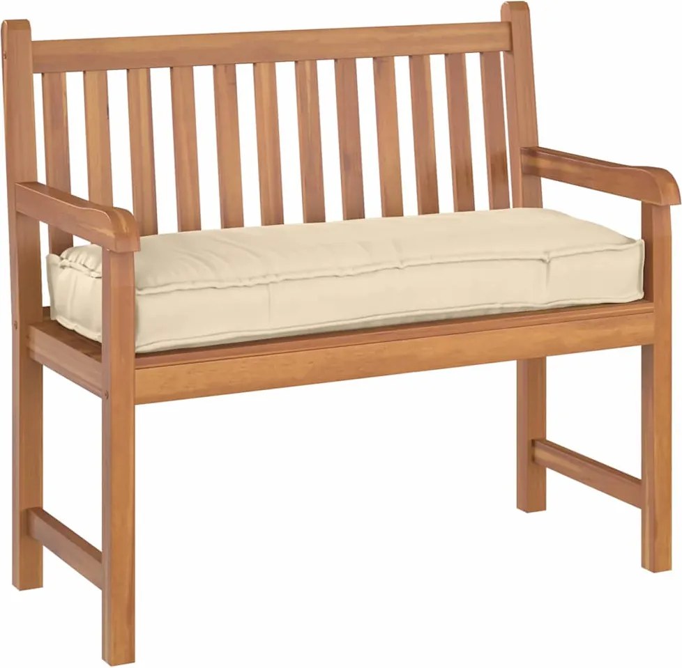 vidaXL Párna Bézs 110 x 40 x 8 cm Oxford Szövet