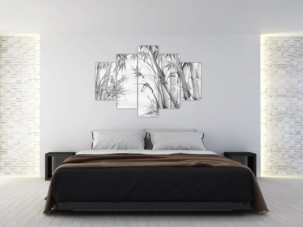 Kép - Bambusz erdő (150x105 cm)