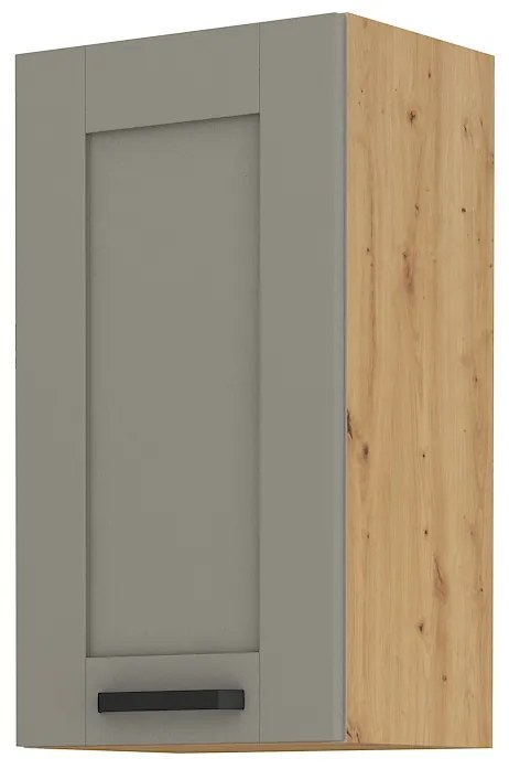 Felső konyhaszekrény Lucid 40 G 72 1F (artisan tölgy + claygrey). 1045496