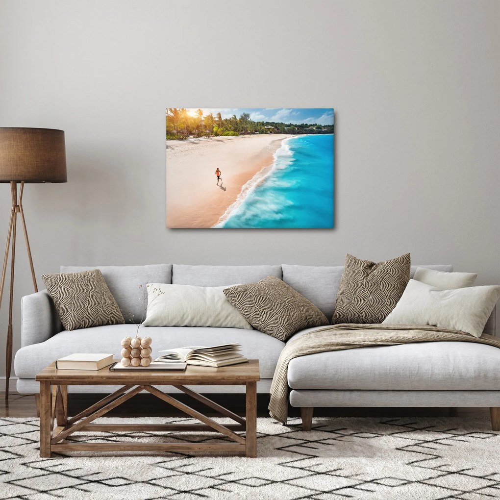 Kép - Strandfutás (70x50 cm)