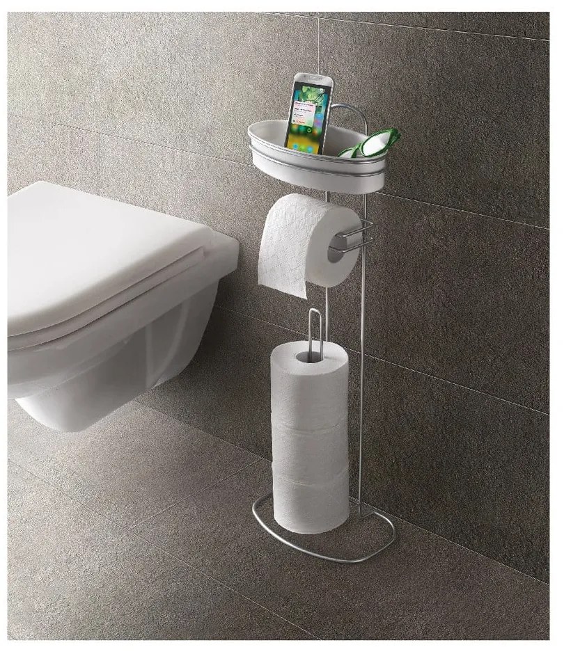 WC-papír tartó állvány, magasság 73 cm - Metaltex