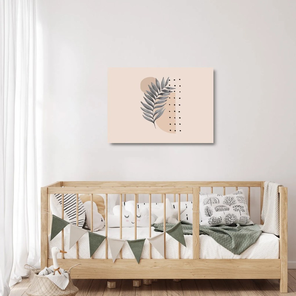Üveg kép - N⁰2 illusztrált lap (70x50 cm)