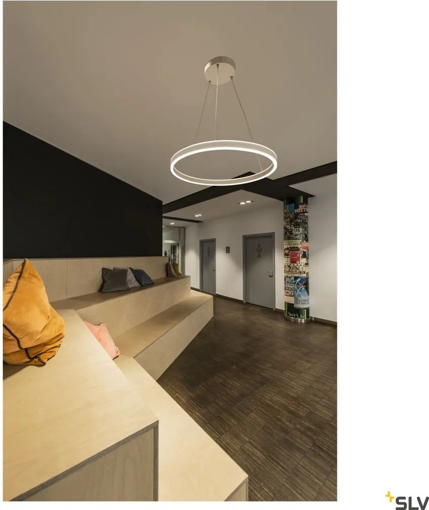 SLV 1004762 ONE Modern Led Függesztett Lámpa Fehér LED IP20