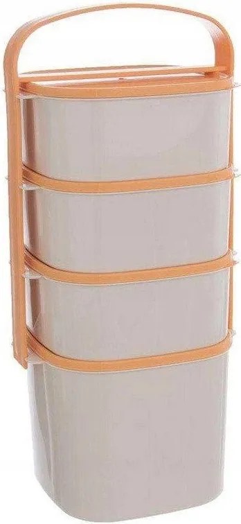 Ételhordó tartály 4 szintes Orion