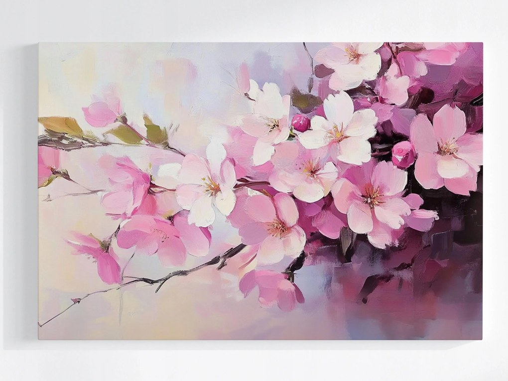 Poszter Természet Cseresznyefa Virágok Sakura 60x40