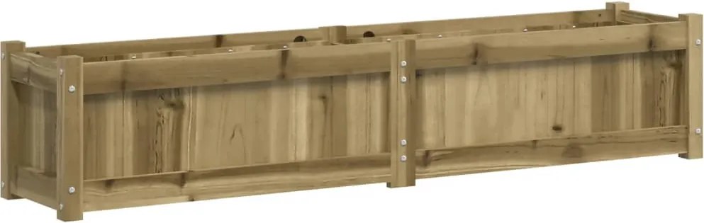 vidaXL impregnált fenyőfa virágláda 150x31x31 cm